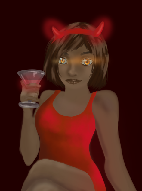 a pretty lady (better i guest)