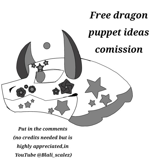 Free dragon puppet ideas comission - ibisPaint