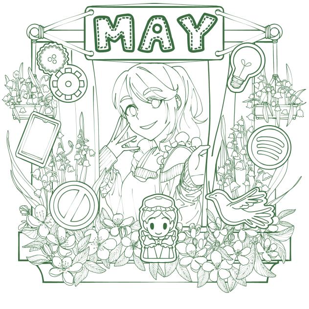 MAY ME 2025(Lineart)