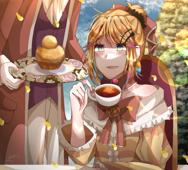 リリアンヌとアレン