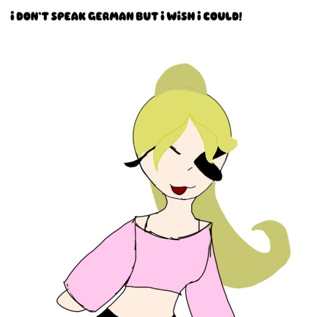 I don’t speak German