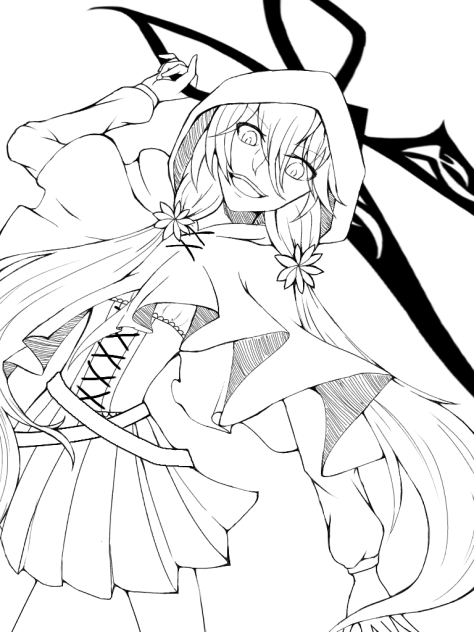 【赤ずきんの逆襲】手描き イラスト アート TSCR🔥 在 Twitter 上：