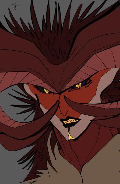 Coloring part 1 (Wyrmborn)