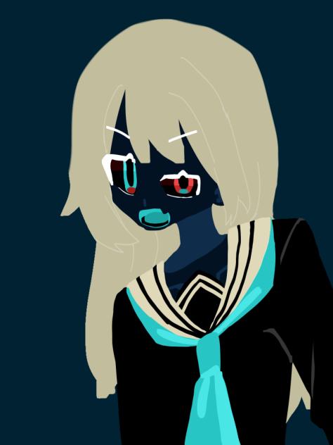 反転色で描いたやつ