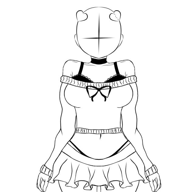 Sweater and mini-skirt