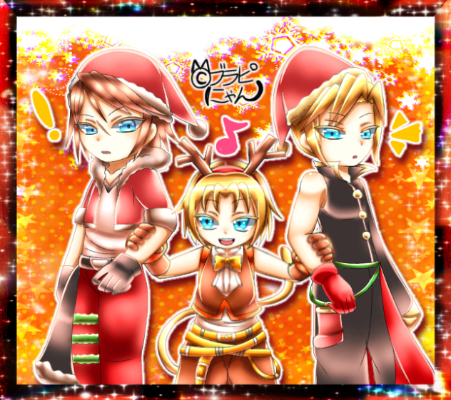 【FF789】スコール＆ジタン＆クラウド【ブラピにゃん】