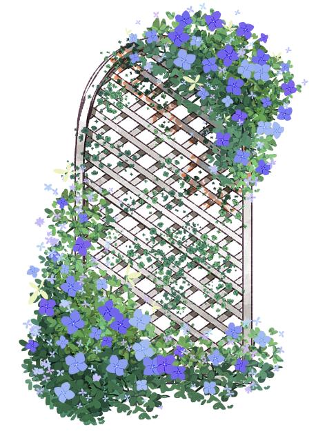 Perrywinkle Garden Screen