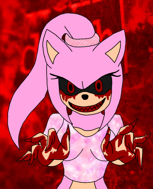 The Monster In Me Amy The HedgeHog Exe