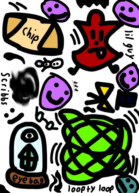 Made myself some doodles and stuff