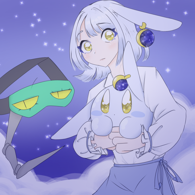 ルナちゃん　擬人化ver