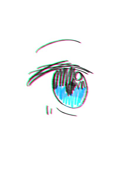 1分おめめ