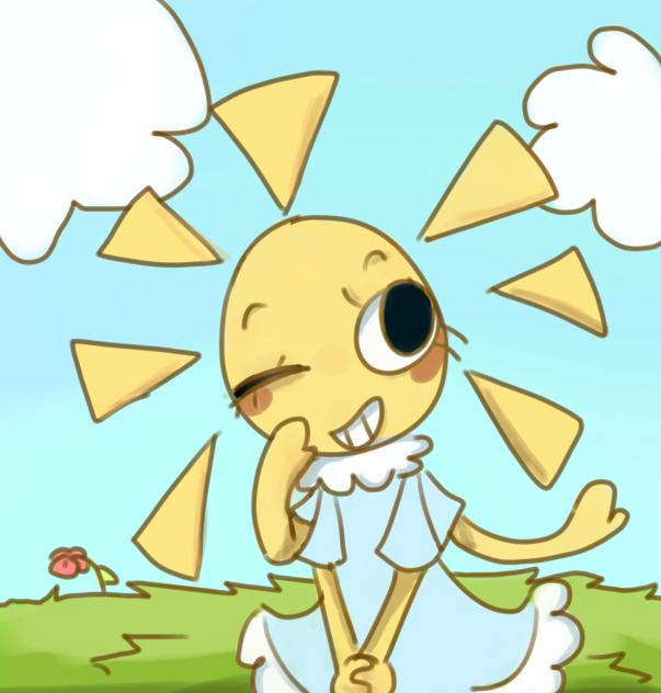 small drawing of shine!