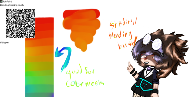 Blending and shading brush