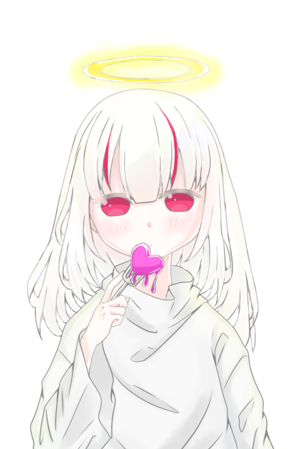 アルビノ 天使