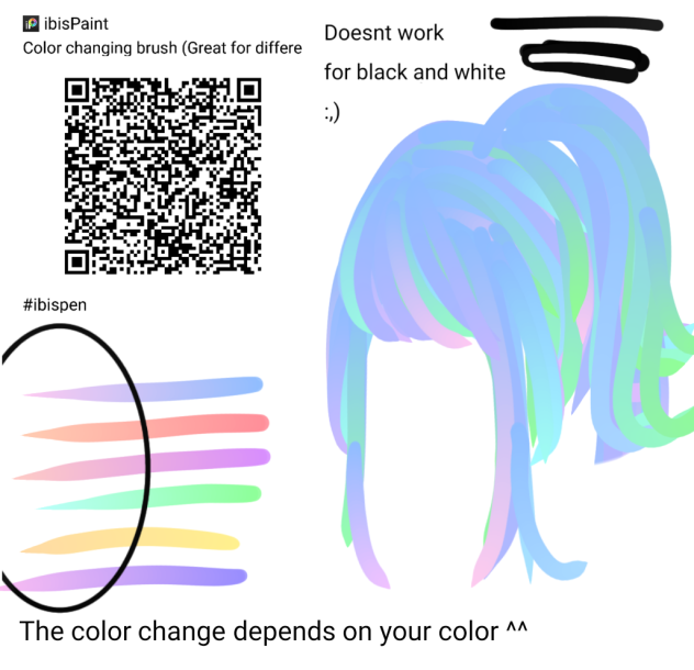 Color changing brush (Great for strands)