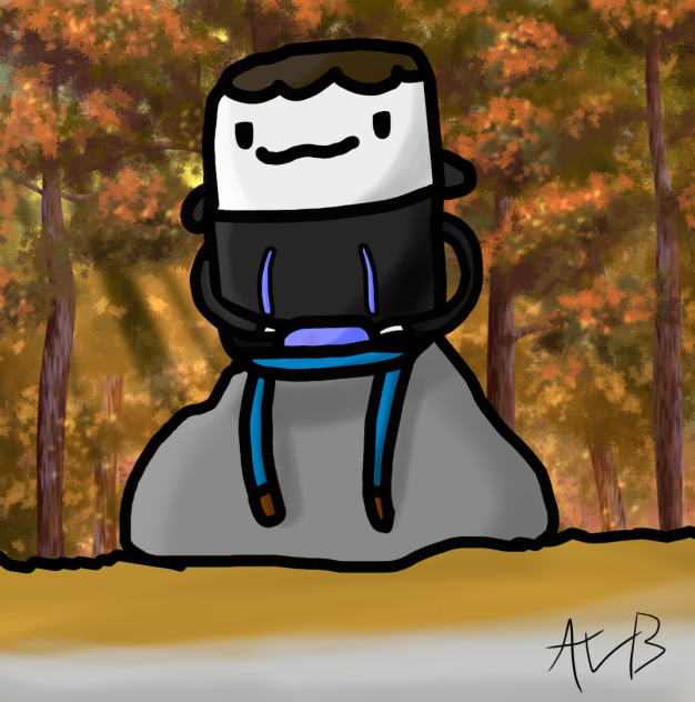 Chilling in the fall - ibisPaint