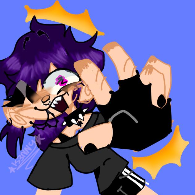 SILLY EMO GIRL HEHE!!!