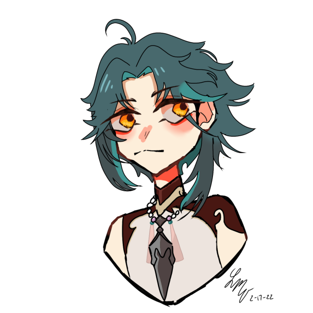 xiao in tbhk style!!