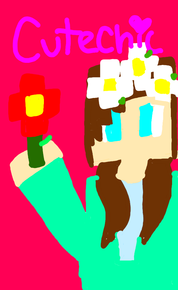 Quick Drawing For Cutechic - ibisPaint