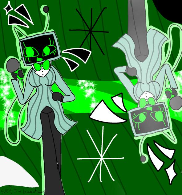 I drew Vee just for fun!😊 (Dandy's World