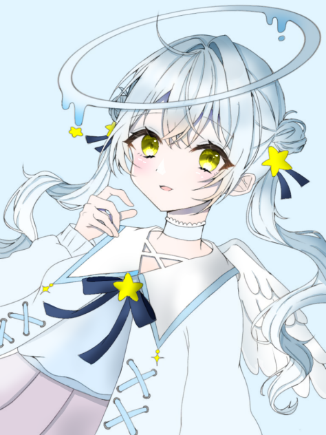 フリー線画塗りました