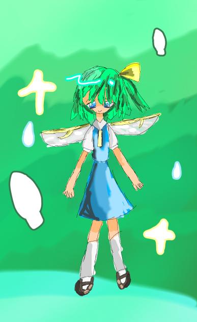 大妖精東方キャラ全員描く