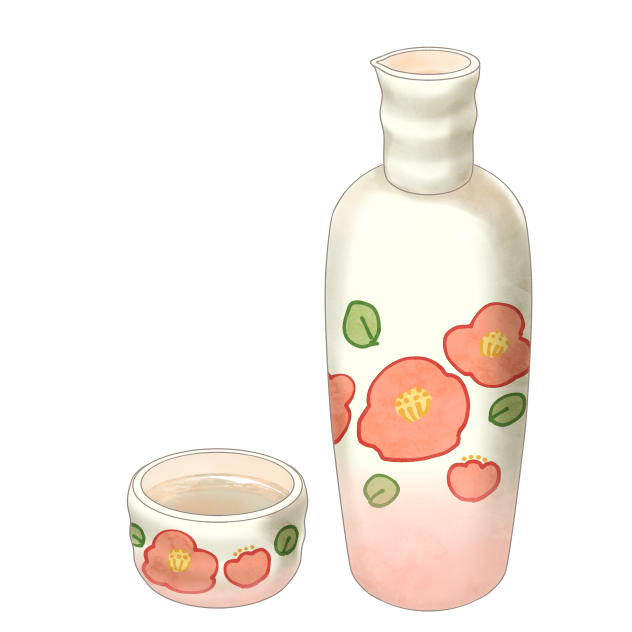 熱燗(とっくり、おちょこ)