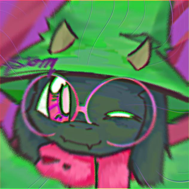 Ralsei PFP for my brother!!!!