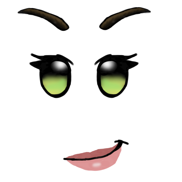 Roblox face - ibisPaint