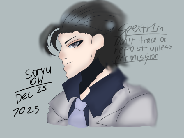 Soryu Oh side profile