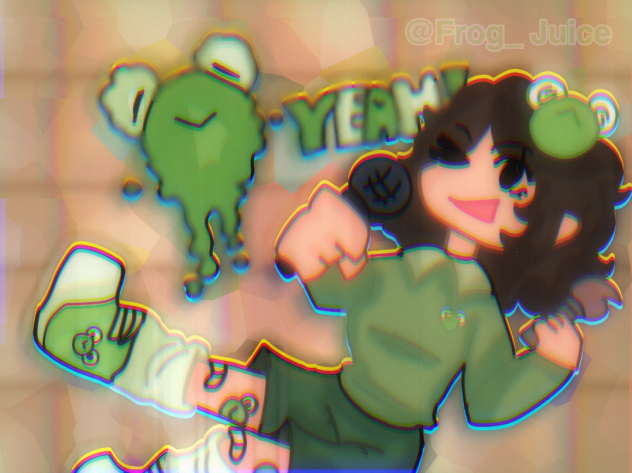 Froggy as an Fnf Character