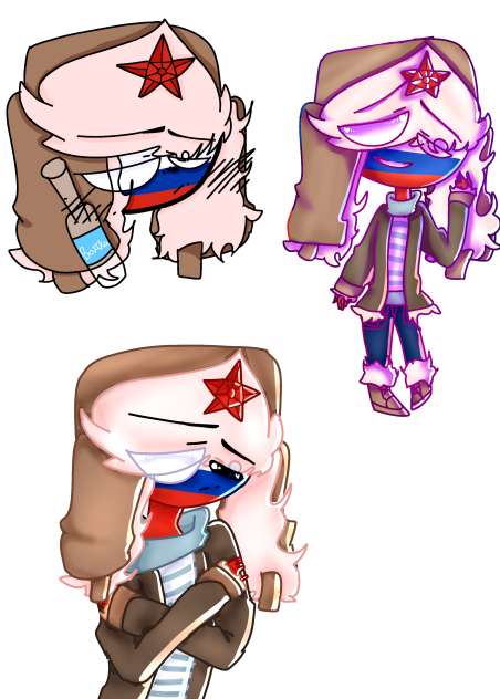 Some doodles of Russia