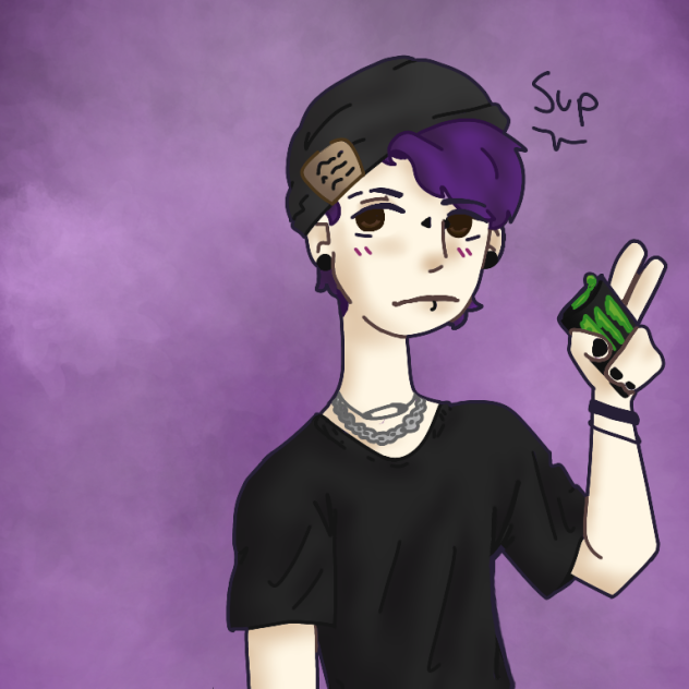 Running on Energy Drinks - ibisPaint