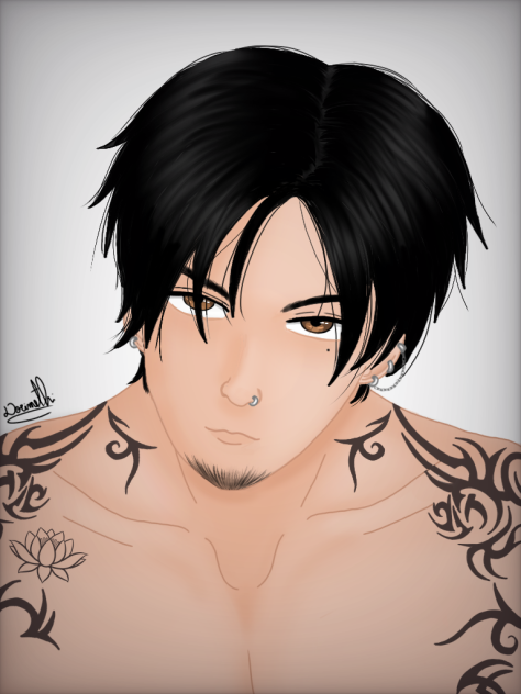 tattooed boy 🖤