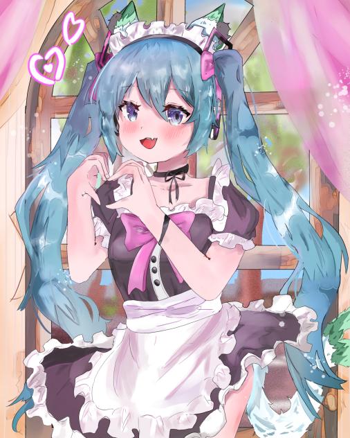 💚　萌え萌えきゅん！えへへ…