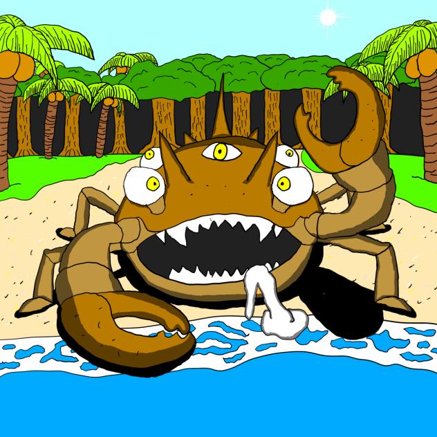 オリジナル転生モンスター　カブトガニラス