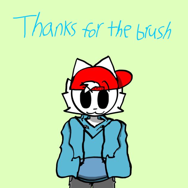 I used @sadpoo’s brush. (I locked in)