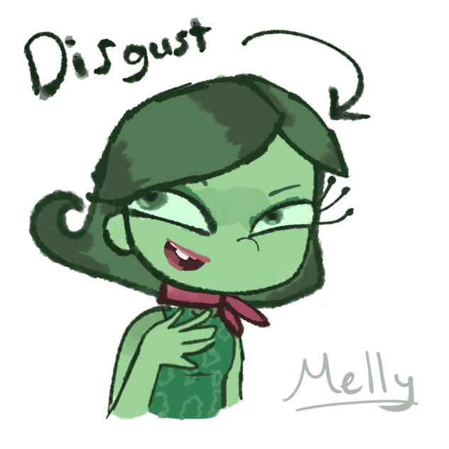 Disgust from inside out