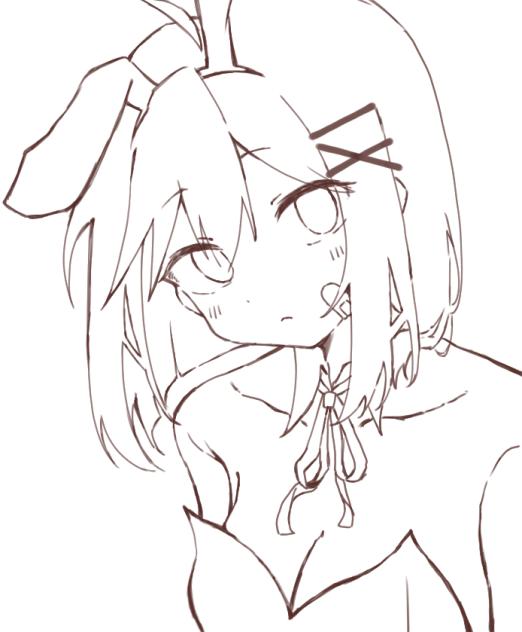 【塗り絵大会】線画