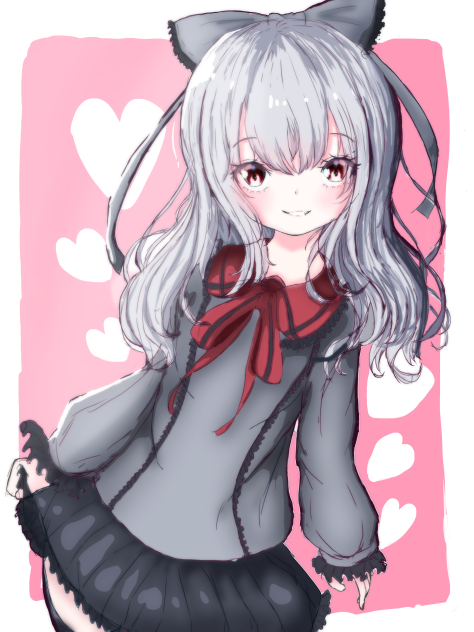 一年前に描いたイラストのリメイクを描いてみたよ