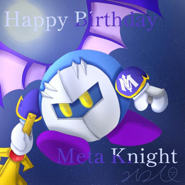 メタナイト様　お誕生日おめでとう！