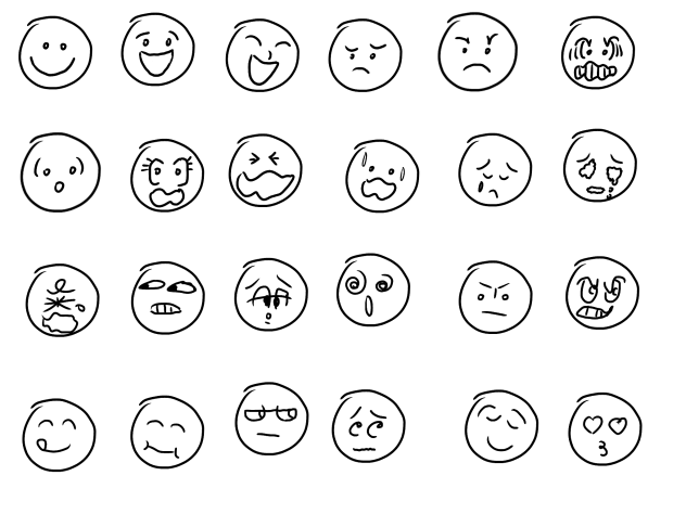 facial expressions - ibisPaint