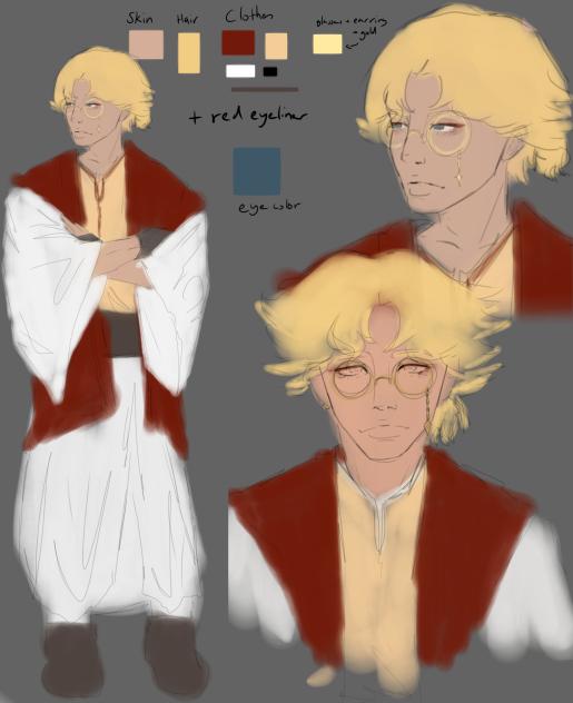 Iris Ashford OC ref sheet - ibisPaint