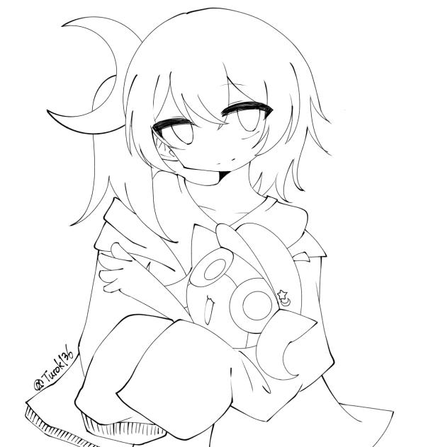 塗りコン用線画くん