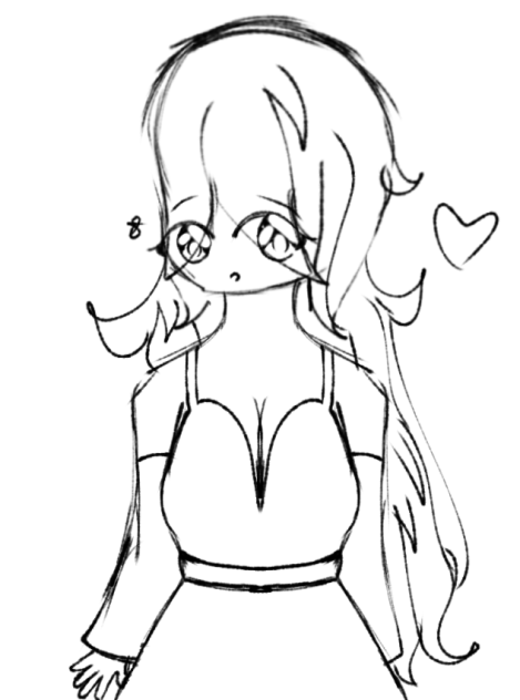 A Normal Girl Sketch