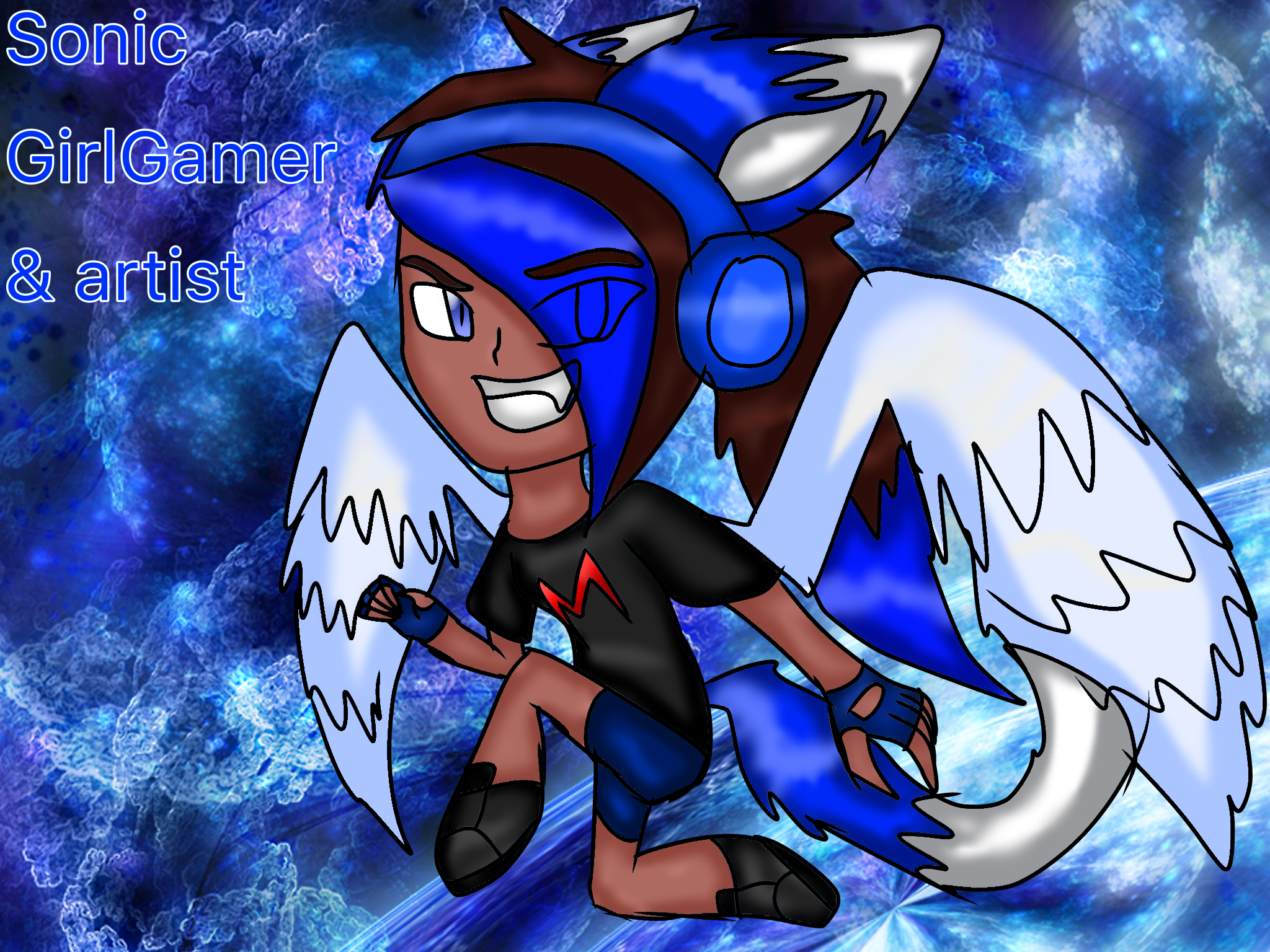 Sonic GirlGamer & artist - ibisPaint