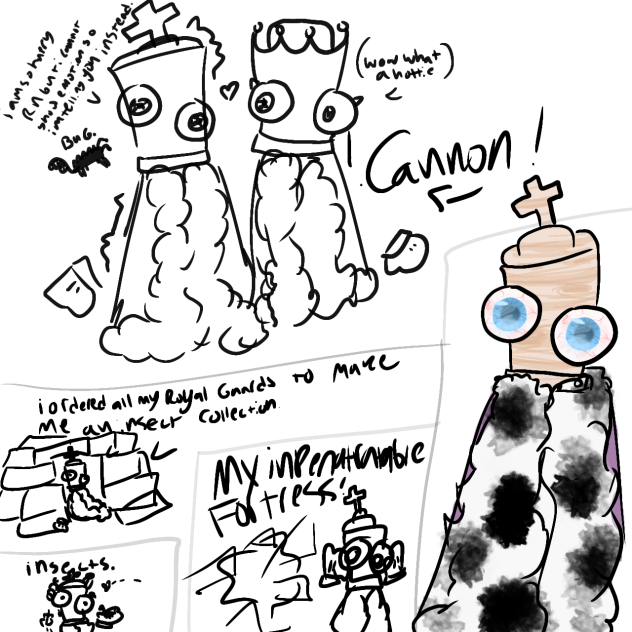 KINGER doodles because he is the best