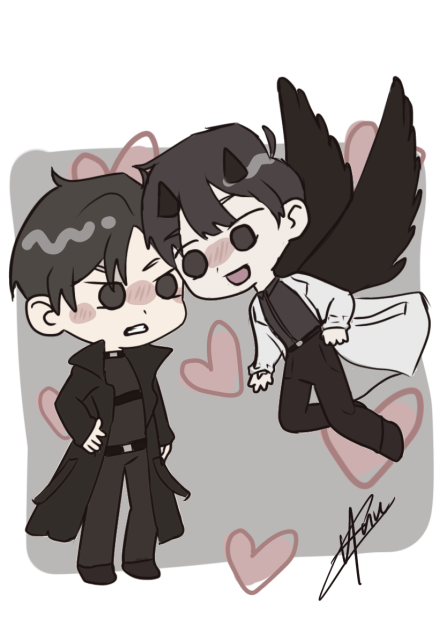 companions….or maybe not - ibisPaint