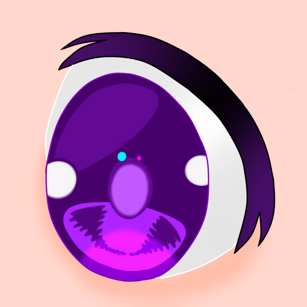 Purple pretty eyes 👁💕