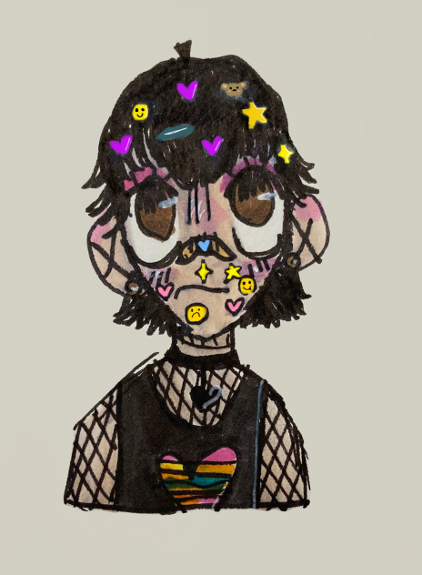 A traditional drawing